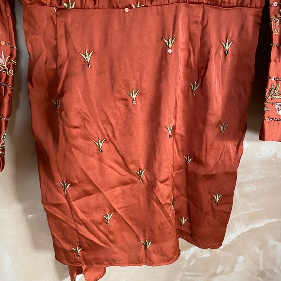 Breakdown Mini Wrap Dress - Picture 11 of 12